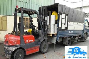 xe tải chỏ hàng từ ninh inh đi sài gòn